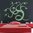 Snake Serpent Monster Wall Sticker