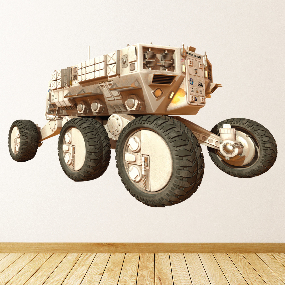 Space Buggy Wall Sticker