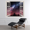 Starry Sky 3D Window Wall Sticker
