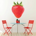 Strawberry Fresh Fruit Wall Sticker