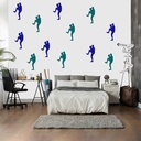 Baseball Pitcher American Sports Wall Sticker Pack