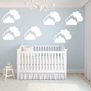 Cloud Nursery Wall Sticker Pack