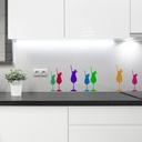 Cocktail Food Drink Wall Sticker Pack