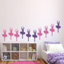 Ballerina Dance Ballet Wall Sticker Pack