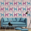 Feline Cat Animals Pets Wall Sticker Pack
