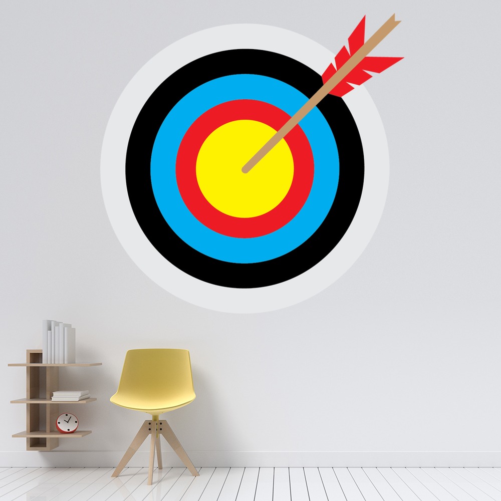 Target Arrow Archery Wall Sticker