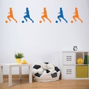 Football Player Sports Wall Sticker Pack