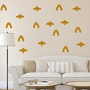 Honey Bee Food Kitchen Wall Sticker Set