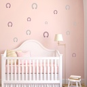 Horseshoe Lucky Charm Wall Sticker Pack