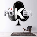 Texas Holdem Poker Wall Sticker