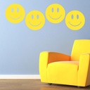 Smiley Face School Nursery Wall Sticker Pack