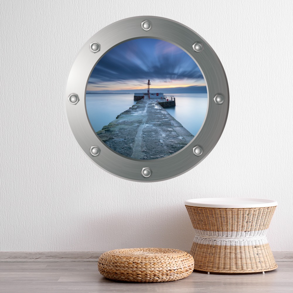 The Pier Porthole Wall Sticker