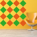 Square School Nursery Wall Sticker Pack