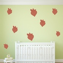 Strawberry Fruit Food Kitchen Wall Sticker