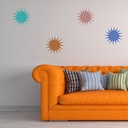 Sun Weather Wall Sticker - Mod4