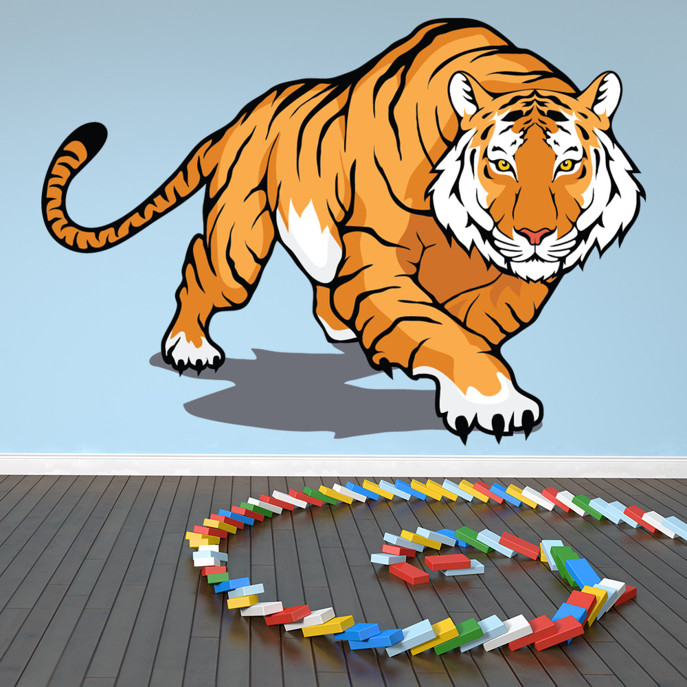 Tiger Big Cats Animals Wall Sticker