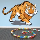 Tiger Big Cats Animals Wall Sticker