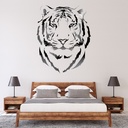 Tiger Portrait Wall Sticker