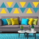 Triangle School Nursery Wall Sticker Pack