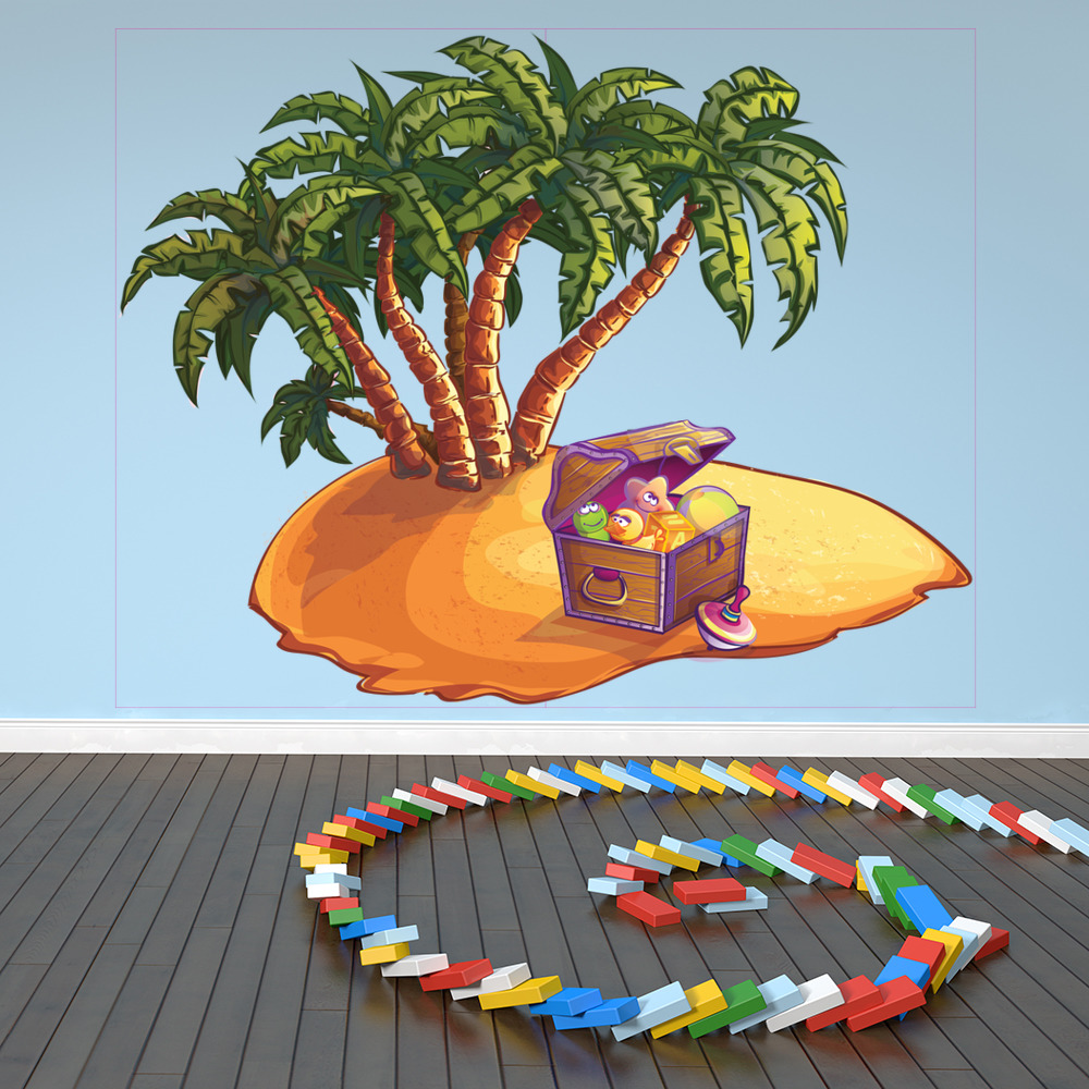 Treasure Island Wall Sticker Wall Sticker