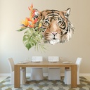 Tropical Tiger Wall Sticker