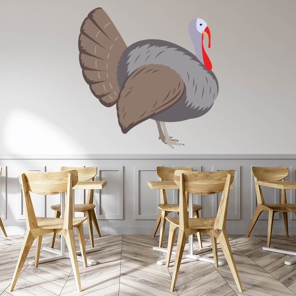 Turkey Farm Animal Wall Sticker