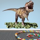Tyrannosaurus Rex T-Rex Dinosaur Wall Sticker - Mod7
