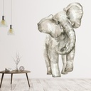 Walking Elephant Jungle Wall Sticker