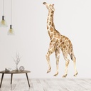 Walking Giraffe Jungle Safari Wall Sticker