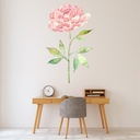 Watercolour Peony Wall Sticker by Deb Hrabik