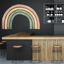 Watercolour Rainbow Childrens Decor Wall Sticker
