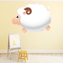 White Sheep Farm Wall Sticker