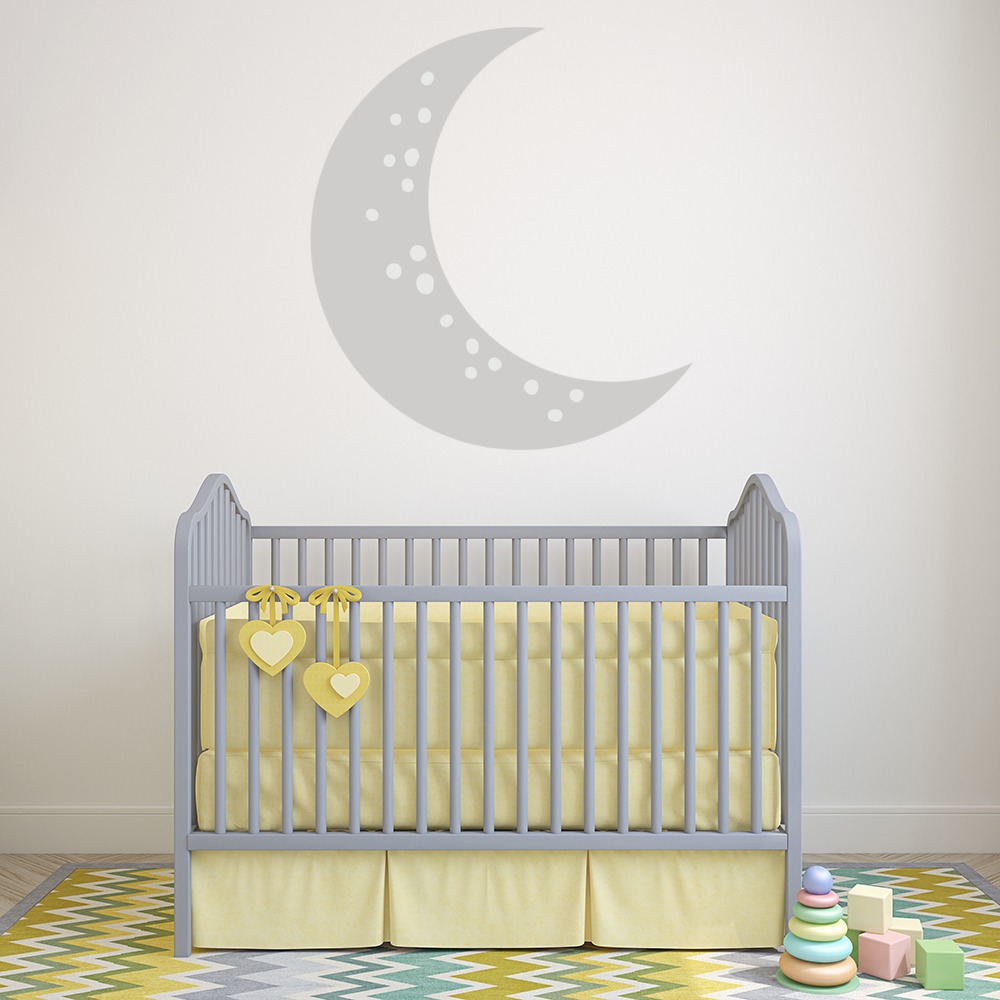 Winter Moon Nursery Wall Sticker