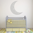 Winter Moon Nursery Wall Sticker