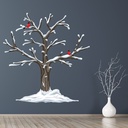 Winter Tree Christmas Wall Sticker