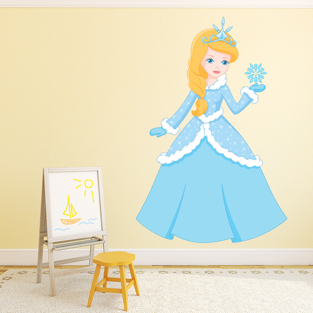 Winter Princess Wall Sticker