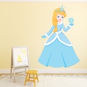 Winter Princess Wall Sticker