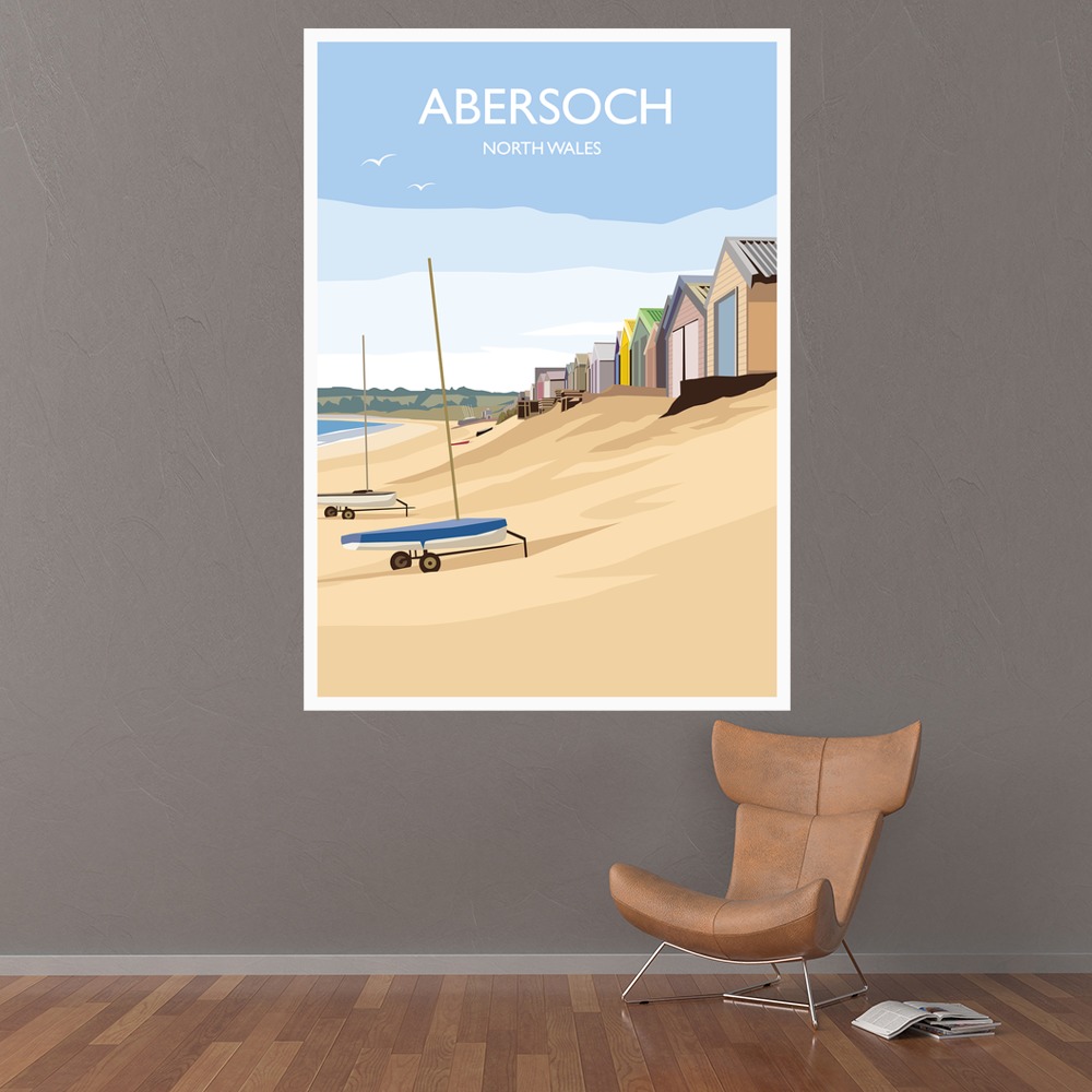 Abersoch Wall Sticker by Julia Seaton