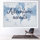 Adventure Awaits Wall Sticker by Sue Schlabach