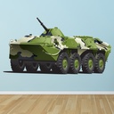 Army Tank Wall Sticker - Mod1