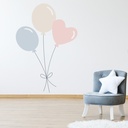 Balloon Trio Nursery Decor Wall Sticker