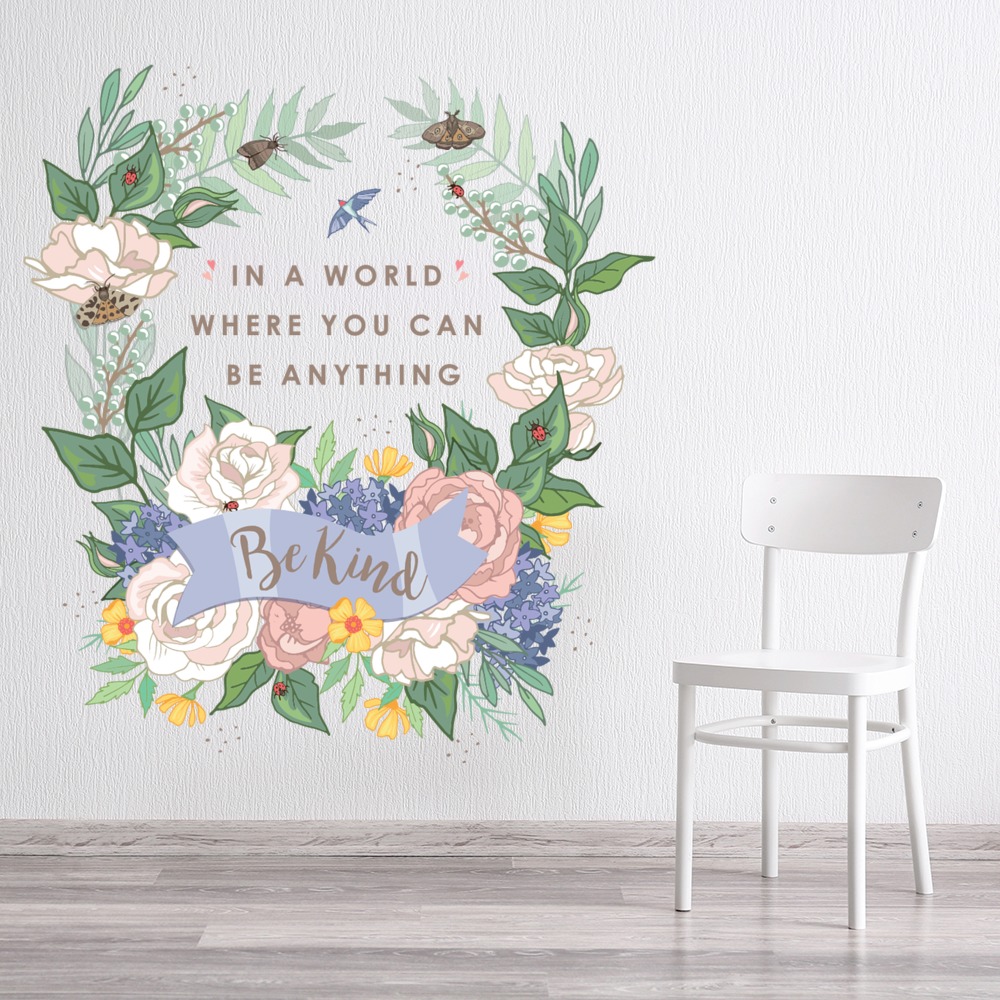 Be Kind Wall Sticker by Angela Spurgeon