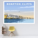 Bempton Cliffs Wall Sticker by Richard O'Neill