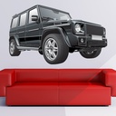 Black Jeep Wall Sticker