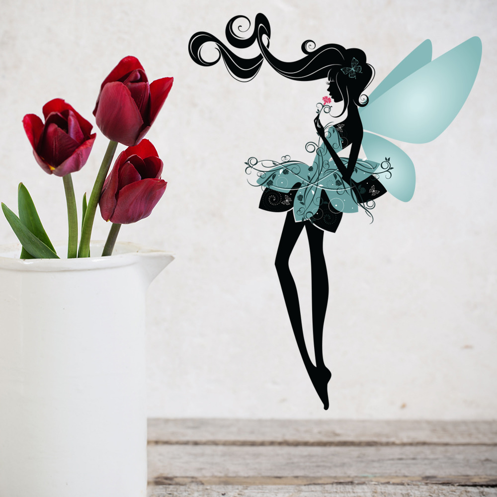 Blue Fairy Wall Sticker