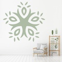 Abstract Flower Wall Sticker