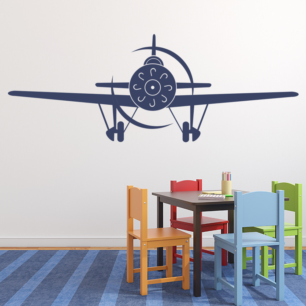 Aeroplane Airplane Aircraft Wall Sticker