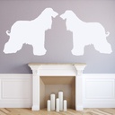Afghan Hound Dog Wall Sticker