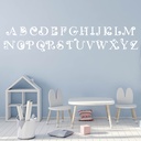 Alphabet Childrens Nursery Wall Sticker