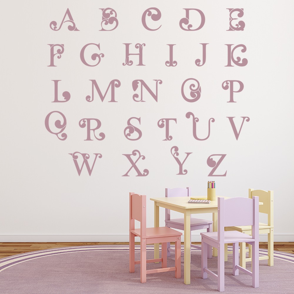Alphabet Nursery Wall Sticker